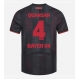 Maillot de foot Bayer Leverkusen Jarell Quansah #4 Domicile vêtements 2025-26 Manches Courtes Maillot de foot Bayer Leverkusen Jarell Quansah #4 Domicile vêtements 2025-26 Manches Courtes